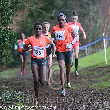 Alice Aprot Nawowuna hmphotographs 20160116th Women39s Race Antrim International XC