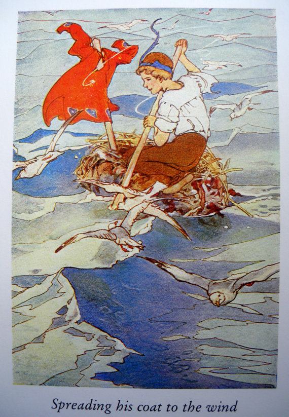 Alice B. Woodward 1907 PETER PAN in a BOAT Alice B Woodward by