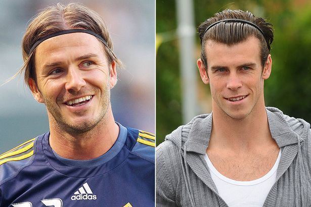 Alice band Gareth Bale pulls a David Beckham and wears Alice band for school