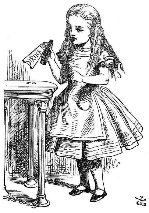 Alice in Wonderland dress