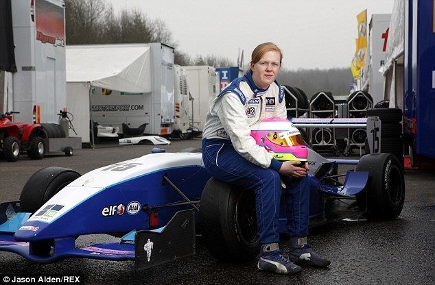 Alice Powell Alice Powell could practise alongside Lewis Hamilton at
