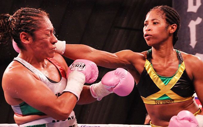Alicia Ashley Alicia Slick Ashley Defending WBC Super Bantamweight
