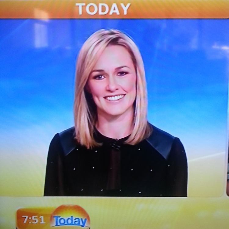 Alicia Loxley Alicia Loxley TV Presenter The Today Show wearing the NC