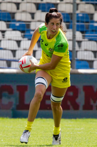 Alicia Quirk Personality quirk Aussie Sevens player Alicia Quirk loves both a