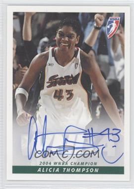 Alicia Thompson 2005 Rittenhouse WNBA Autographs Autographed ALTH Alicia