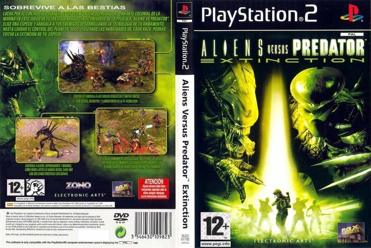 Aliens Versus Predator: Extinction Aliens Versus Predator Extinction Europe ISO lt PS2 ISOs