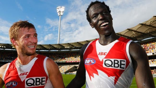 Aliir Aliir Aliir Aliir World reacts to Sydney Swans debut Herald Sun