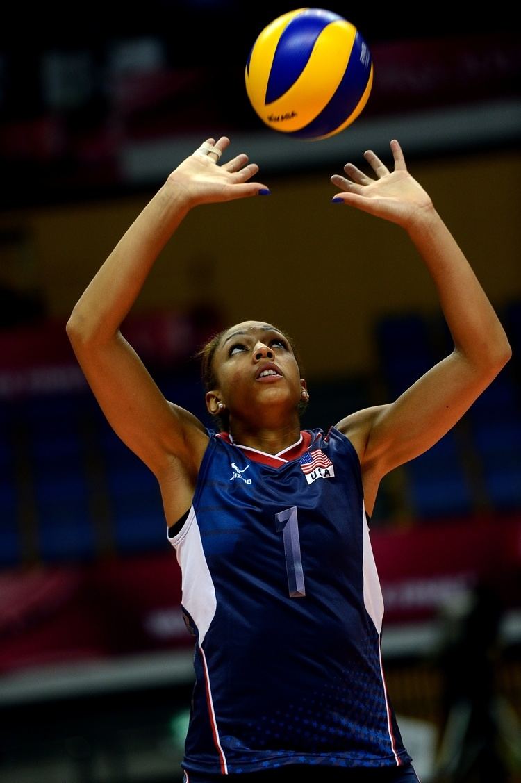 Alisha Glass USA Volleyball Roster for FIVB World Grand Champions Cup