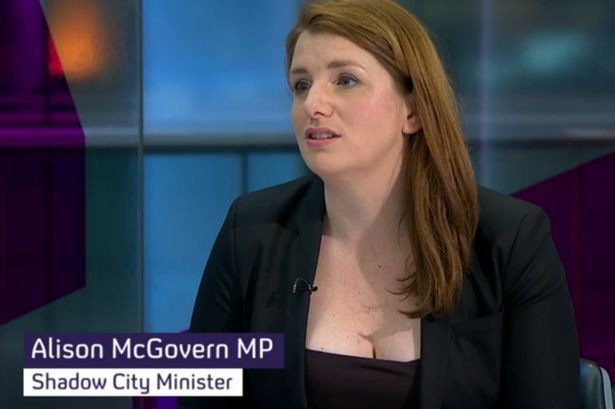 Alison McGovern Wirral MP Alison McGovern unsure whether to laugh or cry
