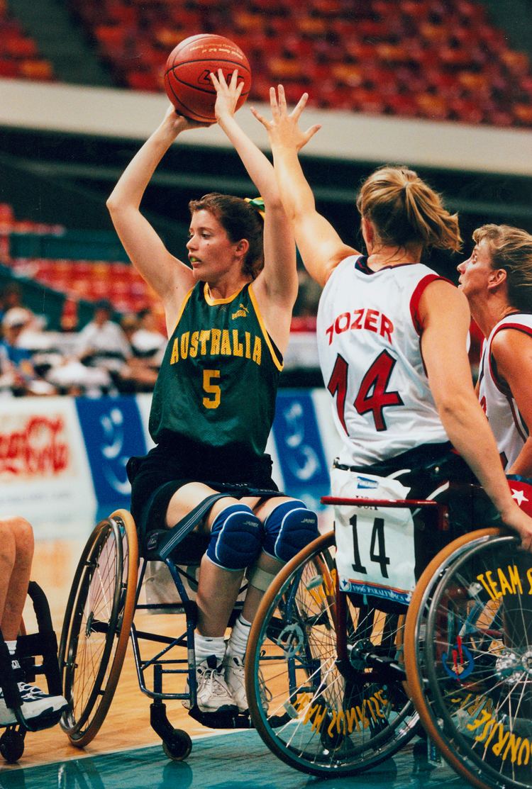 Alison Mosely File190896 Alison Mosely vs USA Womens wheelchair basketball