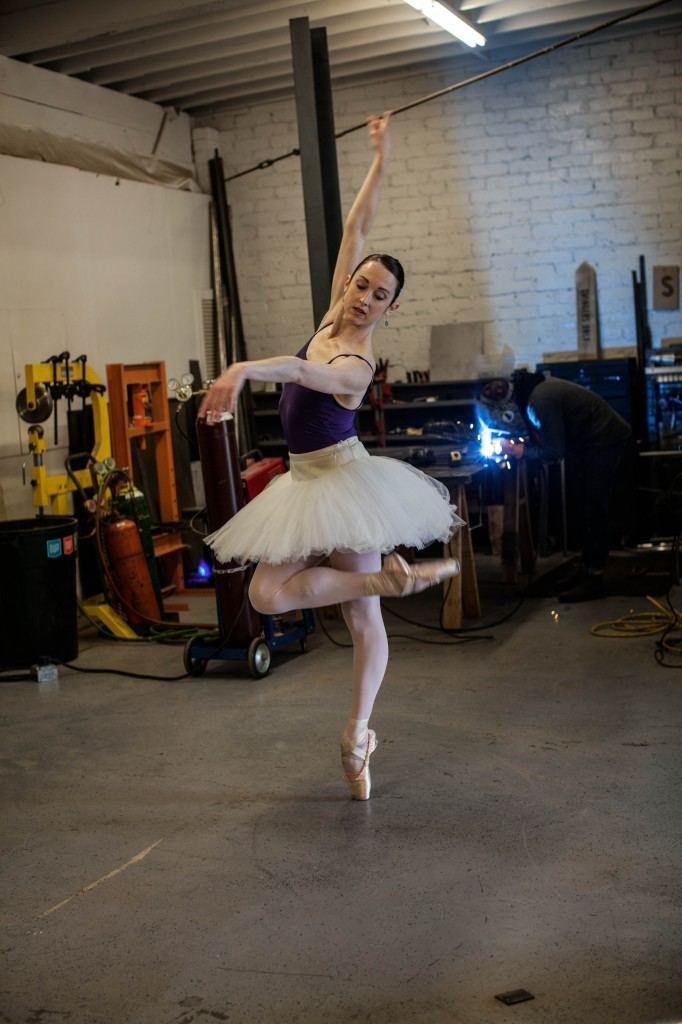 Alison Roper Ballerina bids adieu by performing in public spaces around