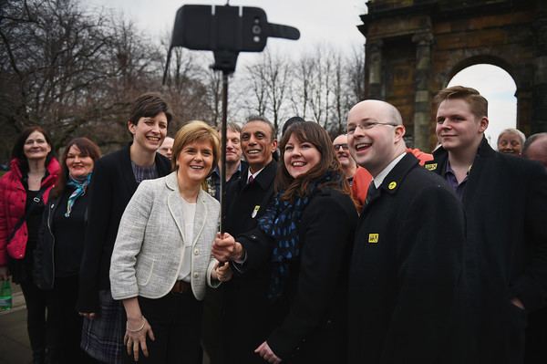 Alison Thewliss Alison Thewliss Pictures Nicola Sturgeon And SNP Party