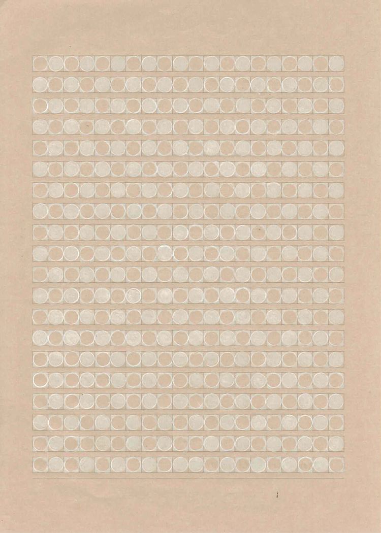 Alison Turnbull Alison Turnbull Untitled White on Buff Drawing Biennial 2015