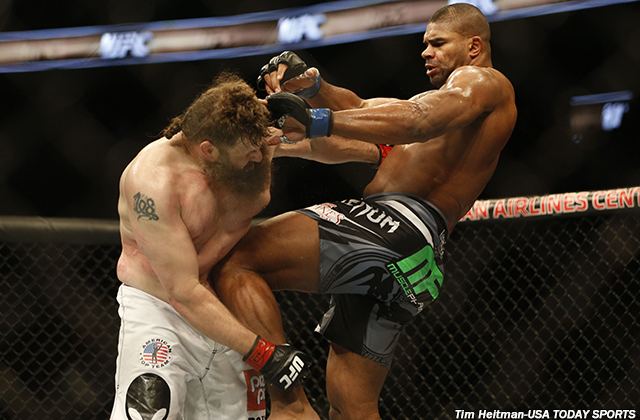 Alistair Overeem MMA UFC 185Nelson vs Overeem MMAjunkie