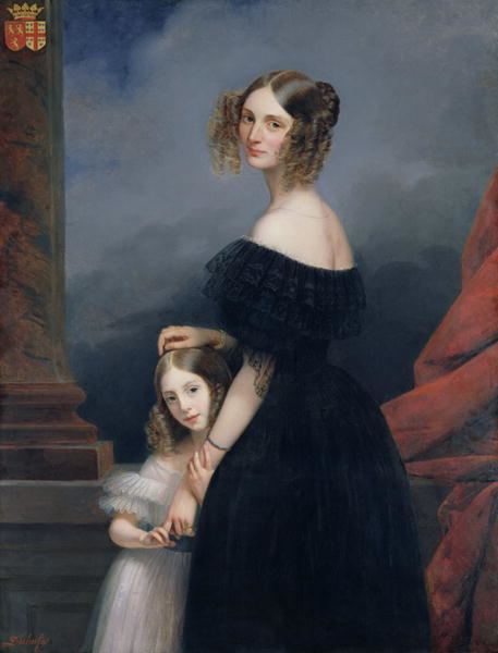 Alix de Montmorency FileAnneLouise Alix de Montmorency with her daughter c1840jpg