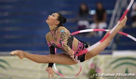 Aliya Yussupova 4th Asian Rhythmic Gymnastics Championships 2009
