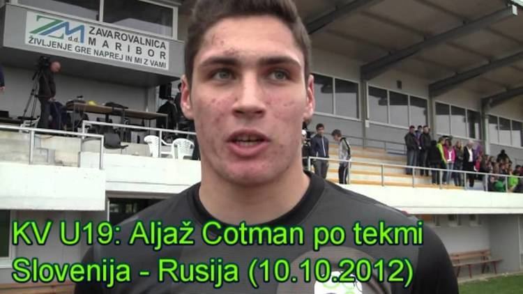 Aljaž Cotman nzssi Alja Cotman po tekmi Slovenija Rusija 10102012 YouTube