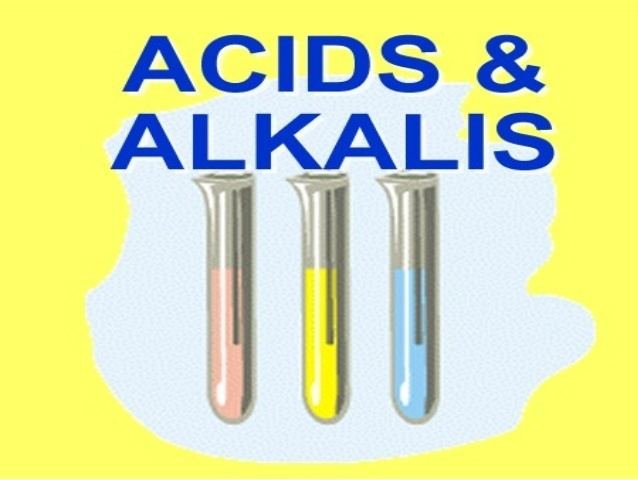 Alkali Acid and alkali