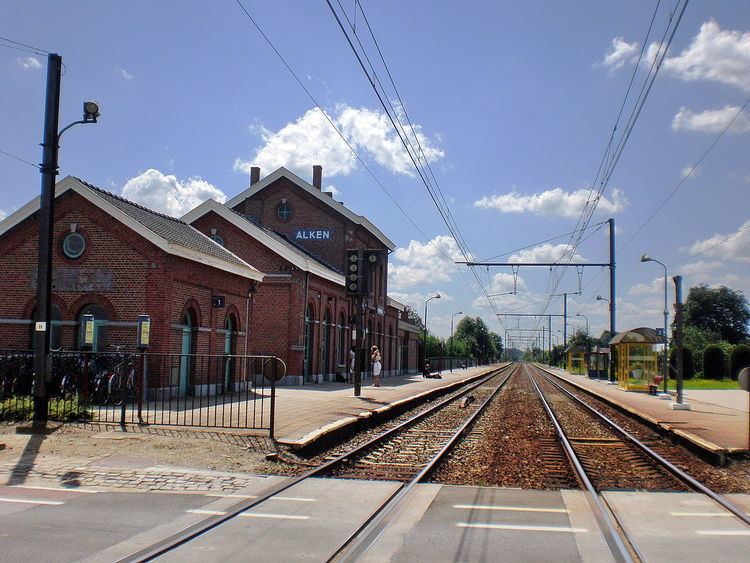 Alken (B) railway station