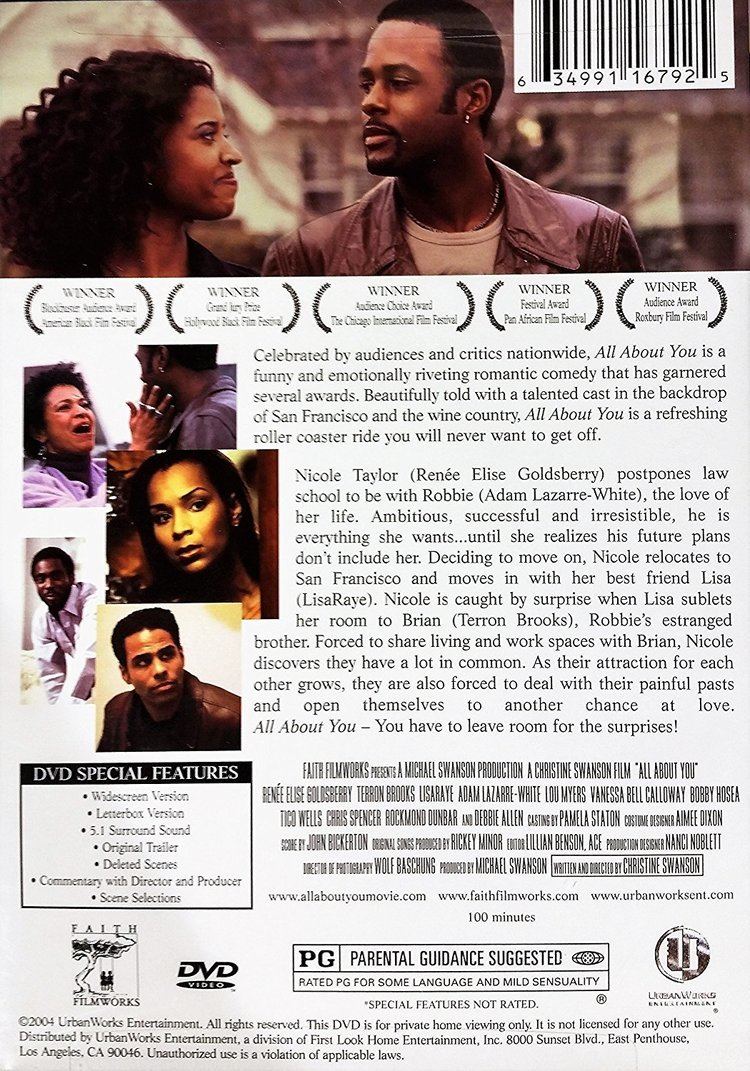 All About You (film) Amazoncom All About You Renee Goldsberry Terron Brooks Debbie