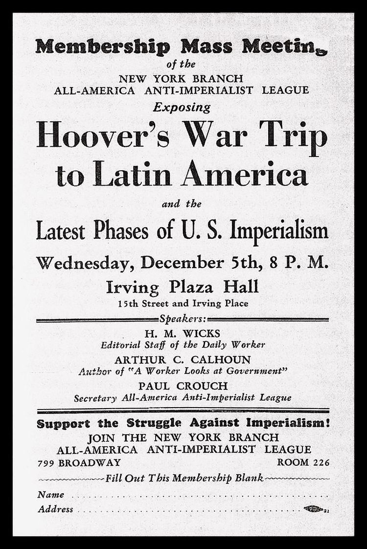 All-America Anti-Imperialist League