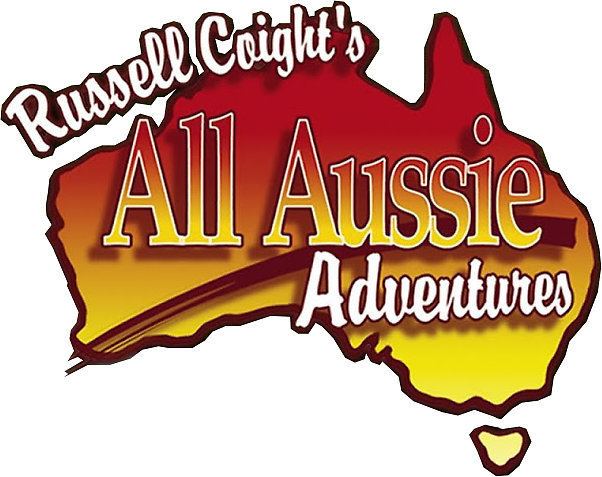 All Aussie Adventures Russell Coight39s All Aussie Adventuresquot Stickers by entirelyPatrick