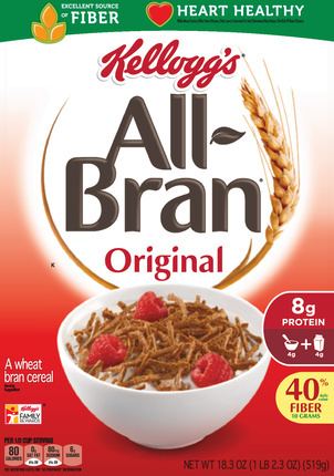 All-Bran Kellogg39s AllBran Original cereal Kellogg39s