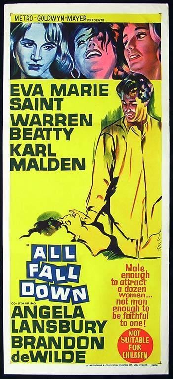 All Fall Down (film) ALL FALL DOWN Daybill Movie poster 1962 Eva Marie Saint