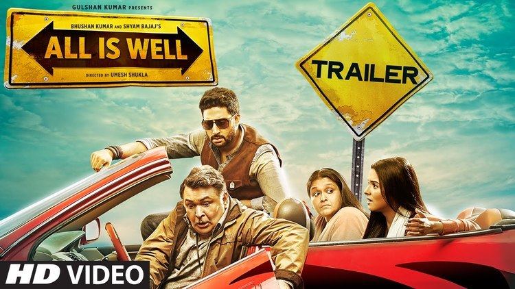 All Is Well Official Trailer Abhishek Bachchan Asin Rishi