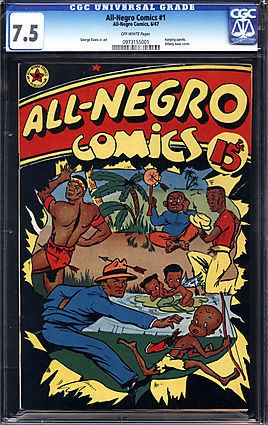 All-Negro Comics ComicConnect Buy Sell amp Appraise All Negro Comics 1 Comic Books