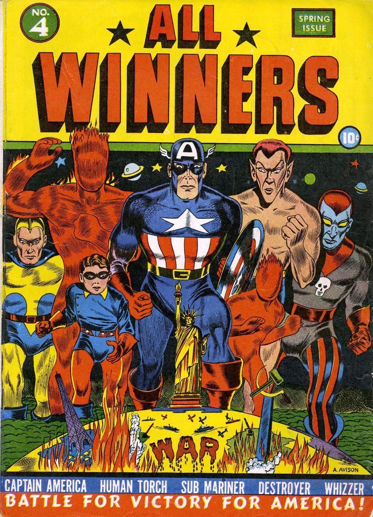 All Winners Comics All Winners Comics 4 Cover Image