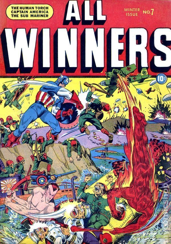 All Winners Comics All Winners Comics 1941 comic books