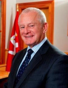 Allan Bell Isle of Man Government Chief Minister Hon Allan Bell