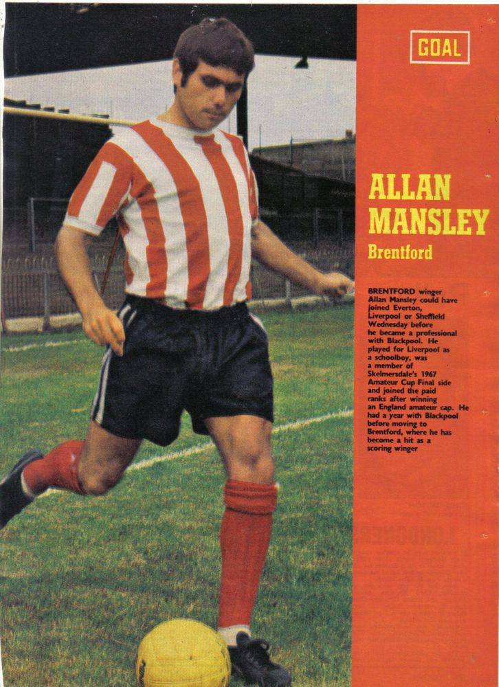 Allan Mansley GOAL MAGAZINE ALLAN MANSLEY BRENTFORD PICTURE eBay