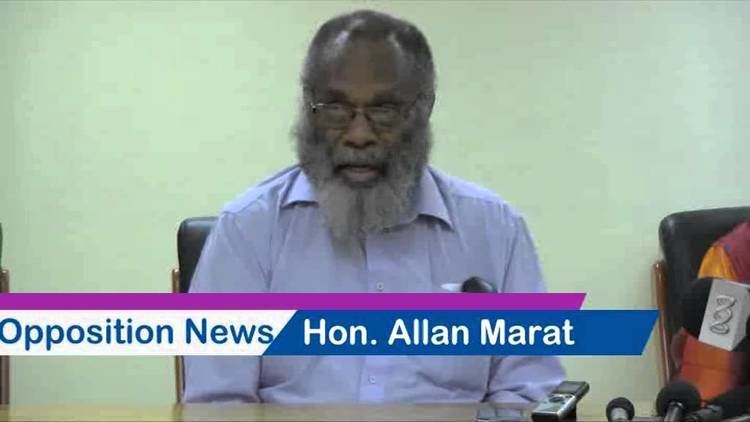 Allan Marat Hon Dr Allan Marat The Opposition caucus is not the turf of the