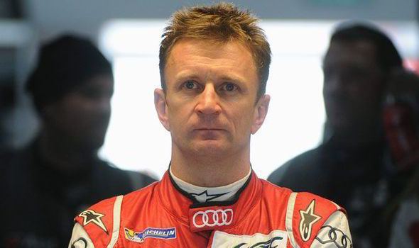 Allan McNish DDay for Allan McNish in China F1 Sport Daily Express