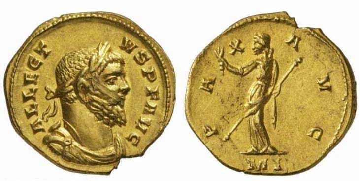 Allectus Allectus Roman Imperial Coins reference at WildWindscom