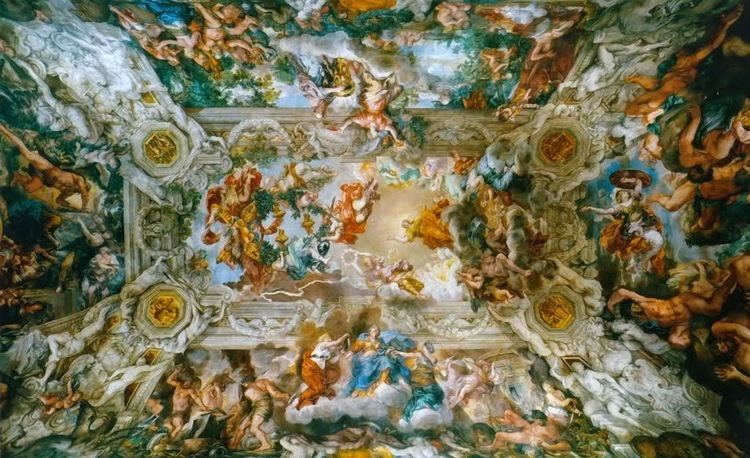 Allegory of Divine Providence and Barberini Power (Cortona) Culture Mechanism Pietro da Cortona