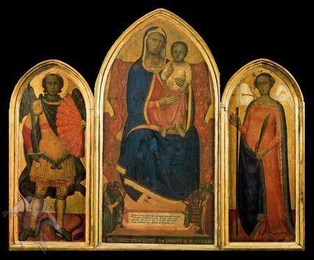 Allegretto Nuzi Allegretto Nuzi Vergine col Bambino San Michele e Sant Orsola