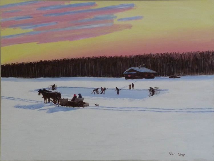 Allen Sapp Art Country Canada ALLEN SAPP Original Paintings