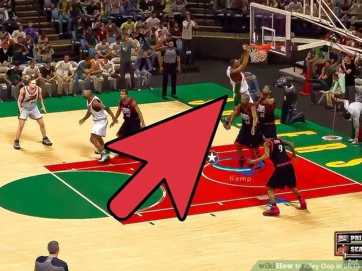 Alley-oop (basketball) How to Alley Oop in 2K13 6 Steps with Pictures wikiHow
