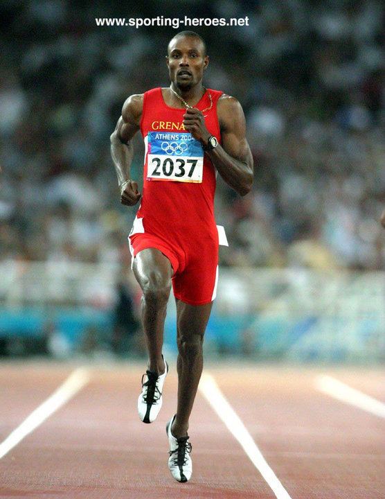 Alleyne Francique Alleyne FRANCIQUE Fourth in 400m at 2004 Olympic Games Grenada