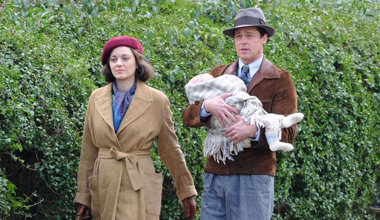 Allied (film) Brad Pitt 39Openly Emotional39 As He Shoots New Film 39Allied39 in the UK