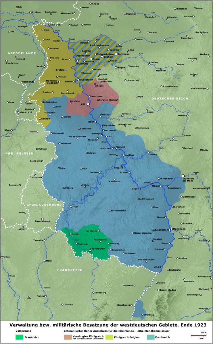 Allied occupation of the Rhineland