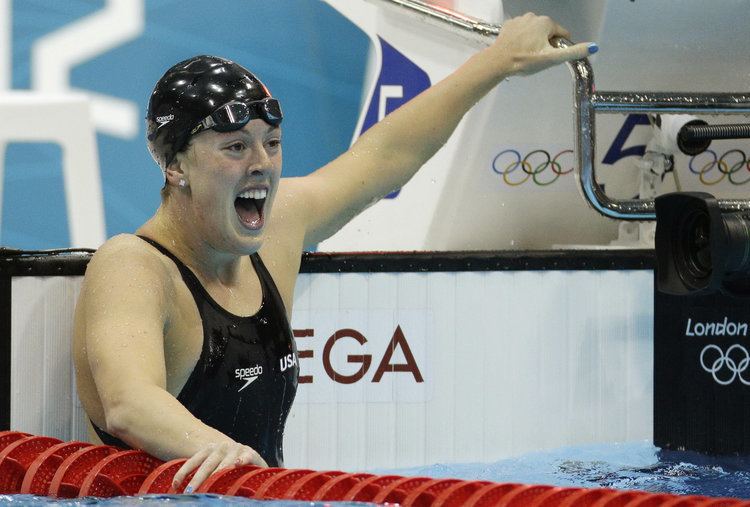 Allison Schmitt Women39s swimming Allison Schmitt sets Olympic record in