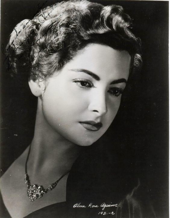 Alma Rosa Aguirre Alma Rosa Aguirre Actresses 1940s and Mexican actress