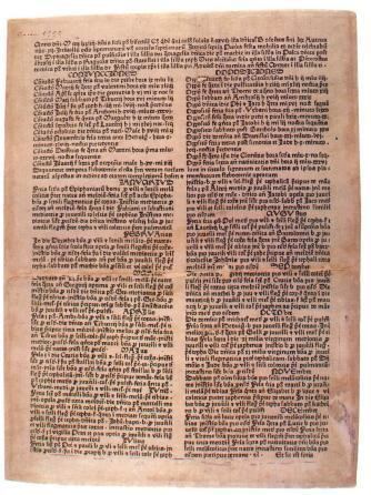 Almanach cracoviense ad annum 1474