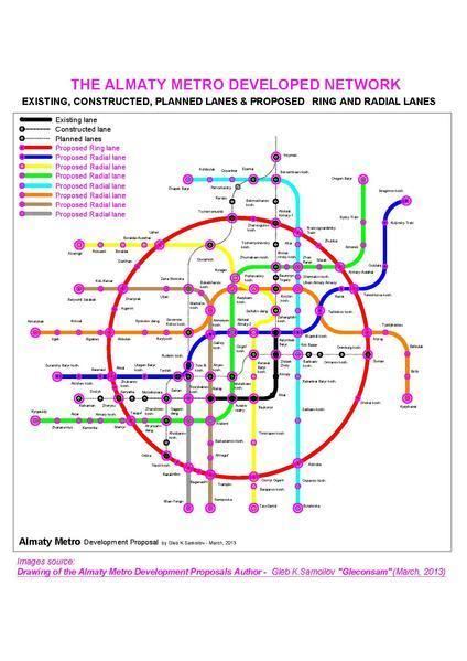 Алма ата метро схема