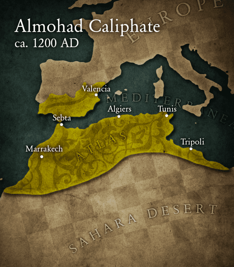 Almohad Caliphate Almohad Caliphate Map Civ5 style by COF on DeviantArt