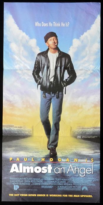 Almost an Angel ALMOST AN ANGEL Daybill Movie Poster Paul Hogan